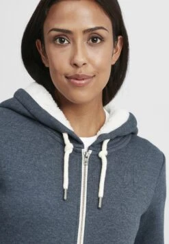 OXMO Oxbinja - Sudadera Con Cremallera - Insignia Blue Melange -Oxmo 0000db49bf424f24b09fd8de4383b80b