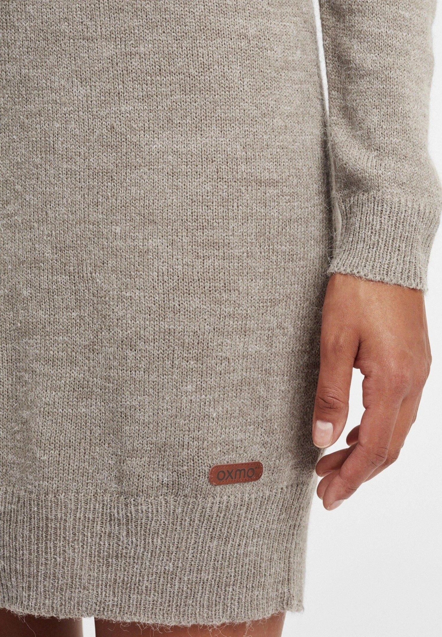 OXMO Oxnatti - Vestido De Punto - Stone Mix 5 OXMO Oxnatti - Vestido De Punto - Stone Mix - Imagen 5