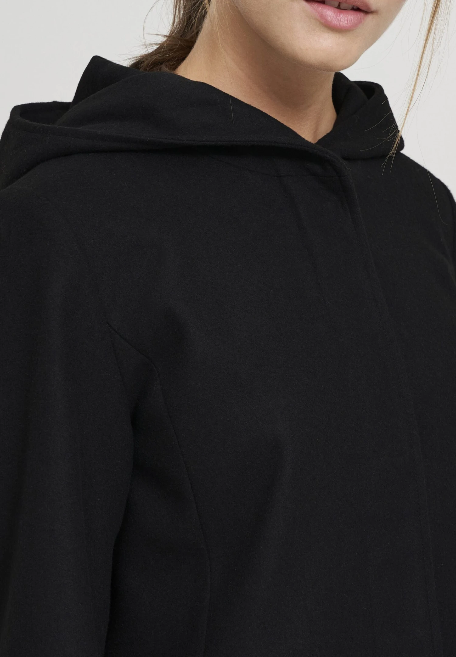 OXMO Oxnelina - Abrigo De Invierno - Black 4 OXMO Oxnelina - Abrigo De Invierno - Black - Imagen 4