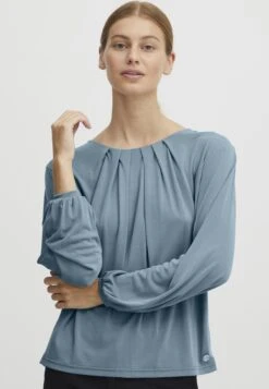 OXMO Oxhal - Blusa - Smoke Blue