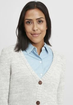 OXMO Oxphilemona - Chaqueta De Punto - Lig Grey M 9 OXMO Oxphilemona - Chaqueta De Punto - Lig Grey M -Oxmo 02854f7f498242dc9d3fbf52ab2d40f7