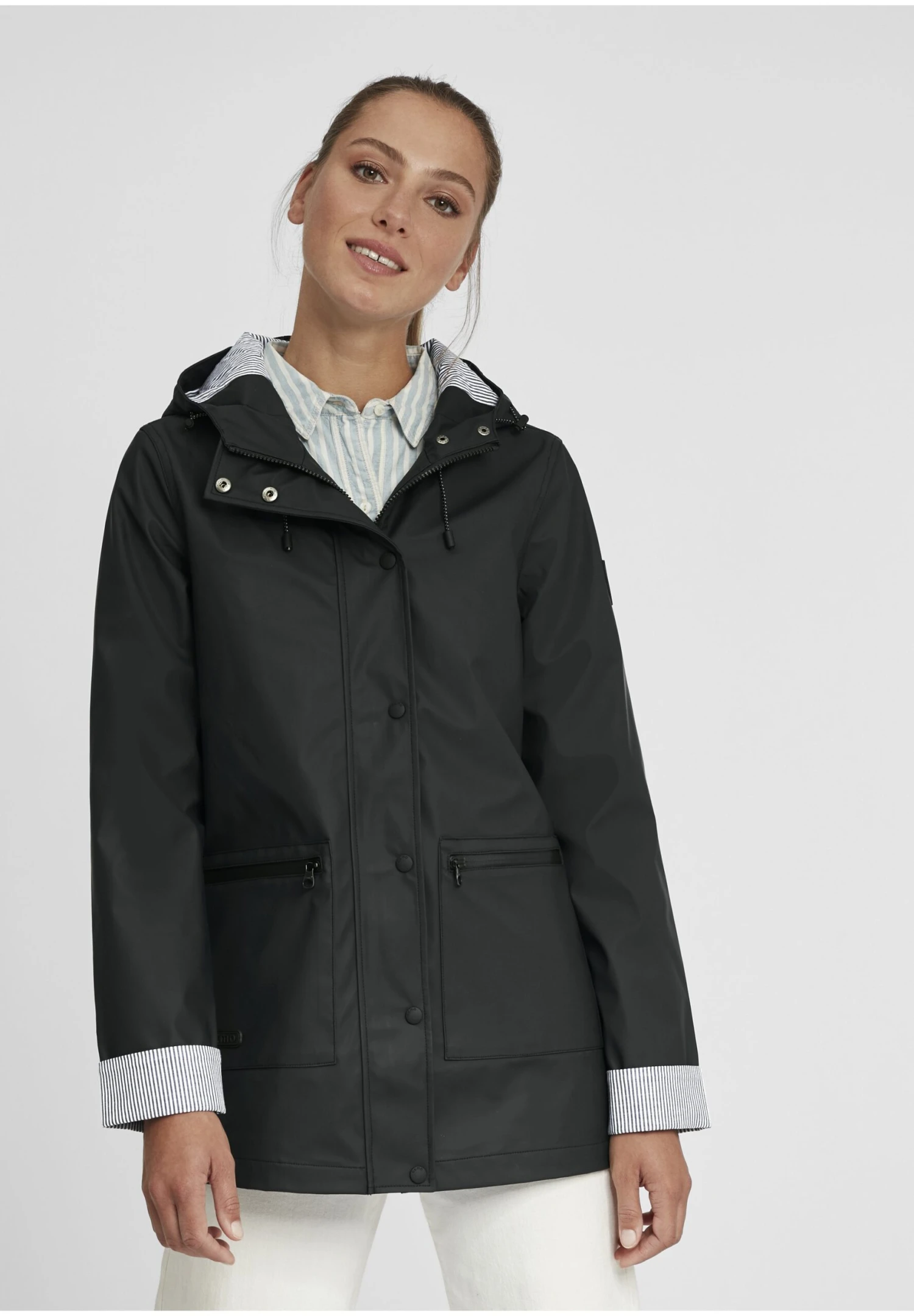 OXMO Oxbecky - Impermeable - Black 2 OXMO Oxbecky - Impermeable - Black - Imagen 2