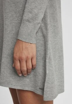 OXMO Oxwinala - Vestido De Punto - Medium Grey Melange 10 OXMO Oxwinala - Vestido De Punto - Medium Grey Melange -Oxmo 078b584f304e4d90a4b99ea65cb422d5