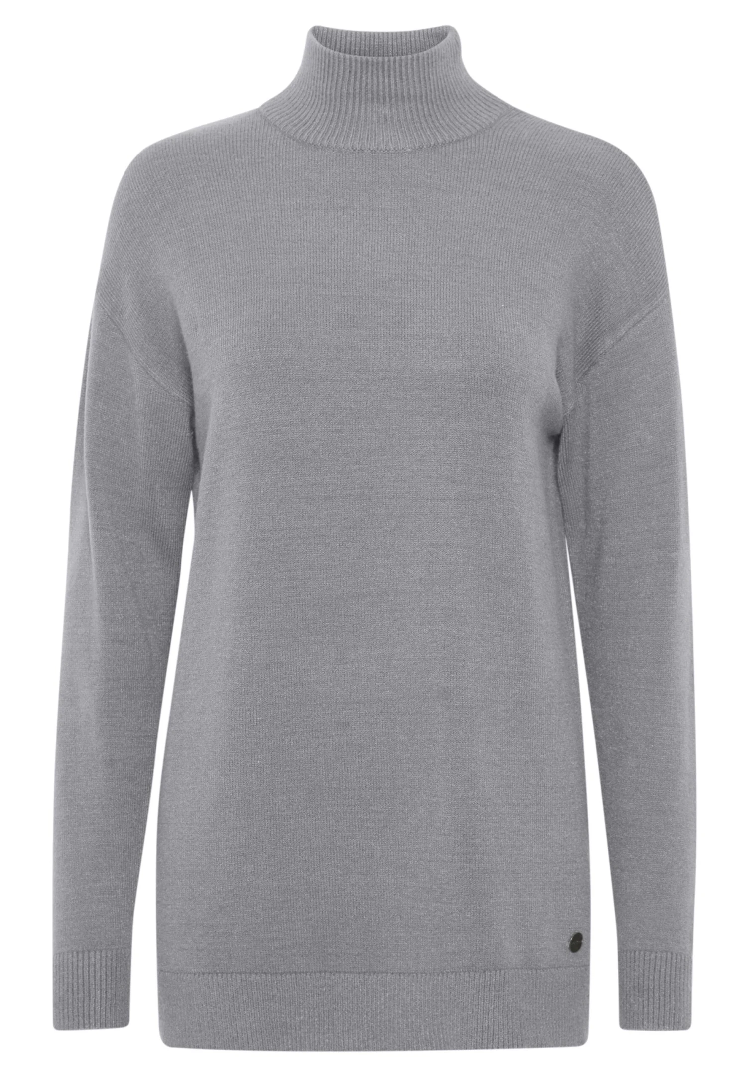 OXMO Oxratina - Jersey De Punto - Mid Grey Melange 6 OXMO Oxratina - Jersey De Punto - Mid Grey Melange - Imagen 6