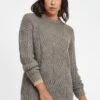 OXMO Oxchiara - Jersey De Punto - Medium Grey Melange