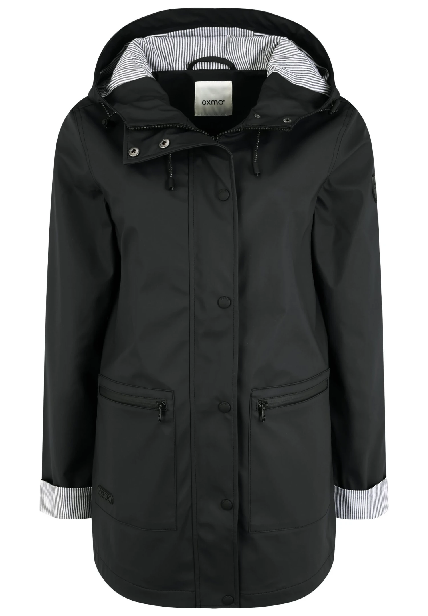 OXMO Oxbecky - Impermeable - Black 6 OXMO Oxbecky - Impermeable - Black - Imagen 6