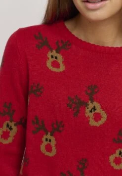 OXMO Oxchristel - Jersey De Punto - Chinese Red 9 OXMO Oxchristel - Jersey De Punto - Chinese Red -Oxmo 0f2878b2bc984d9d8041ca2e470d1703