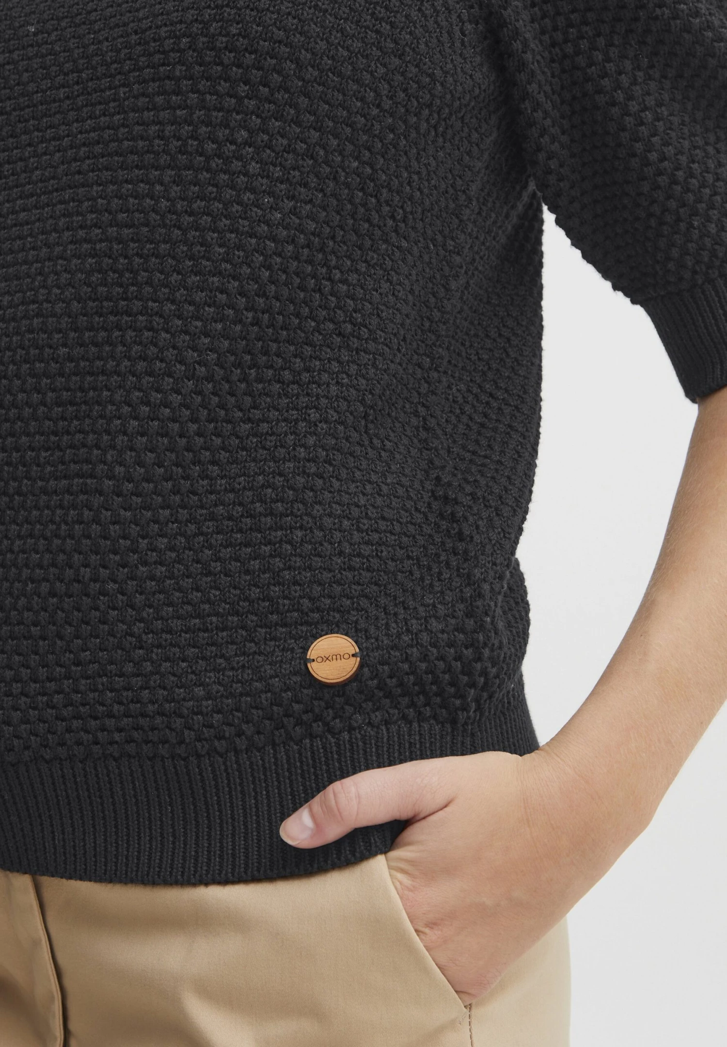 OXMO Oxmicha - Jersey De Punto - Black 5 OXMO Oxmicha - Jersey De Punto - Black - Imagen 5