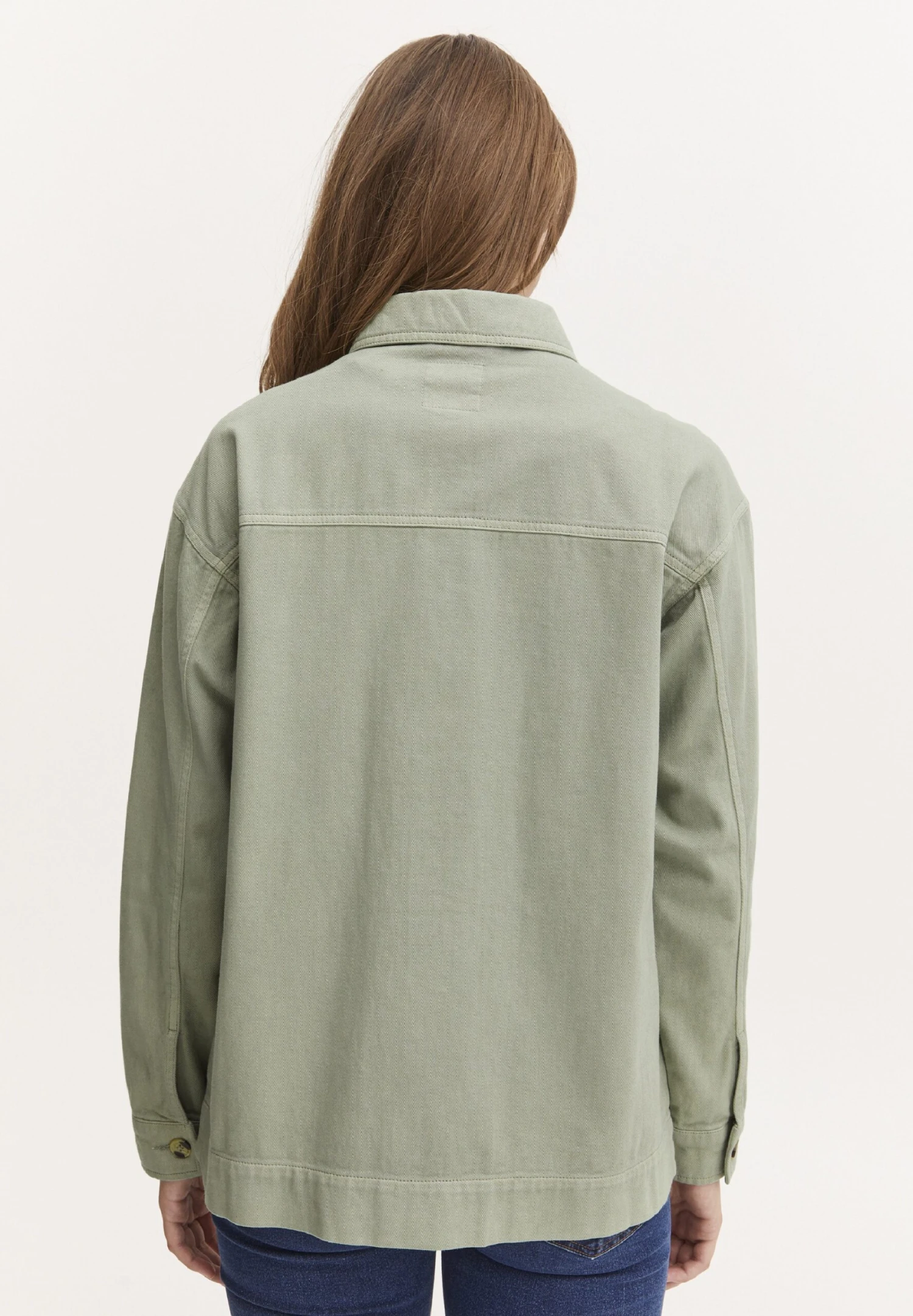 OXMO Chaqueta Vaquera - Seagrass 3 OXMO Chaqueta Vaquera - Seagrass - Imagen 3