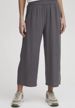 OXMO Oxelisabeth - Pantalones - Blackened Pearl