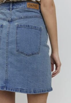 OXMO Frigga - Falda Acampanada - Light Blue Denim 10 OXMO Frigga - Falda Acampanada - Light Blue Denim -Oxmo 175fc89410264a51b4fb670e5f44a730