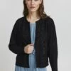 OXMO Kike - Chaqueta De Punto - Black