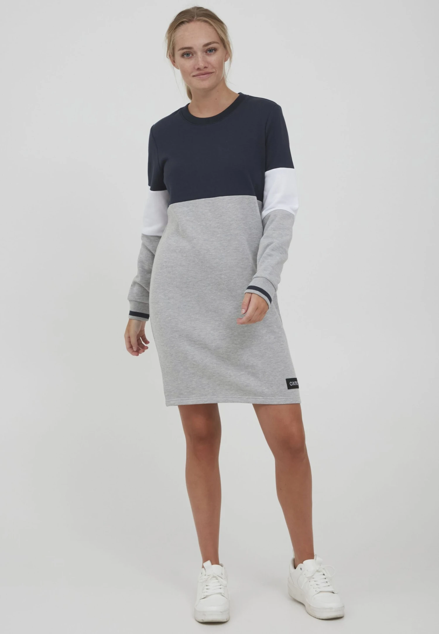 OXMO Oxomila - Vestido Informal - Insignia Blue 2 OXMO Oxomila - Vestido Informal - Insignia Blue - Imagen 2