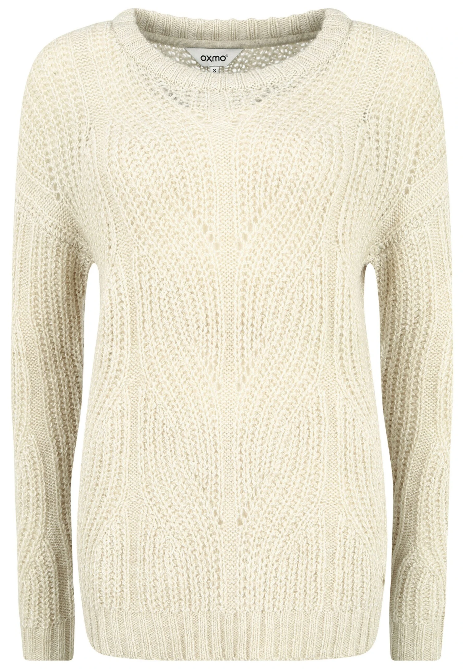 OXMO Oxchiara - Jersey De Punto - Oyster Grey Melange 6 OXMO Oxchiara - Jersey De Punto - Oyster Grey Melange - Imagen 6