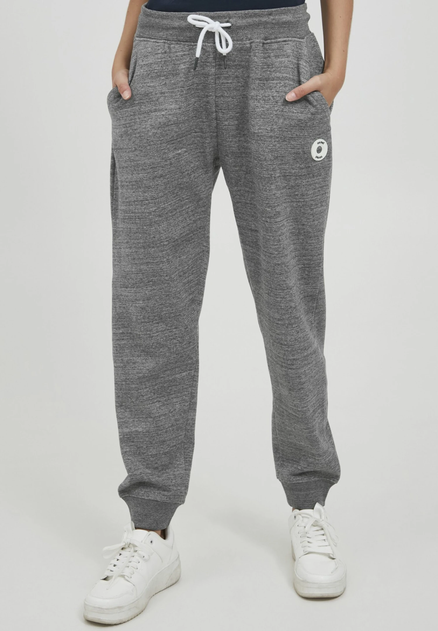 OXMO Oxheldana - Pantalones Deportivos - Pewter Melange 1 OXMO Oxheldana - Pantalones Deportivos - Pewter Melange