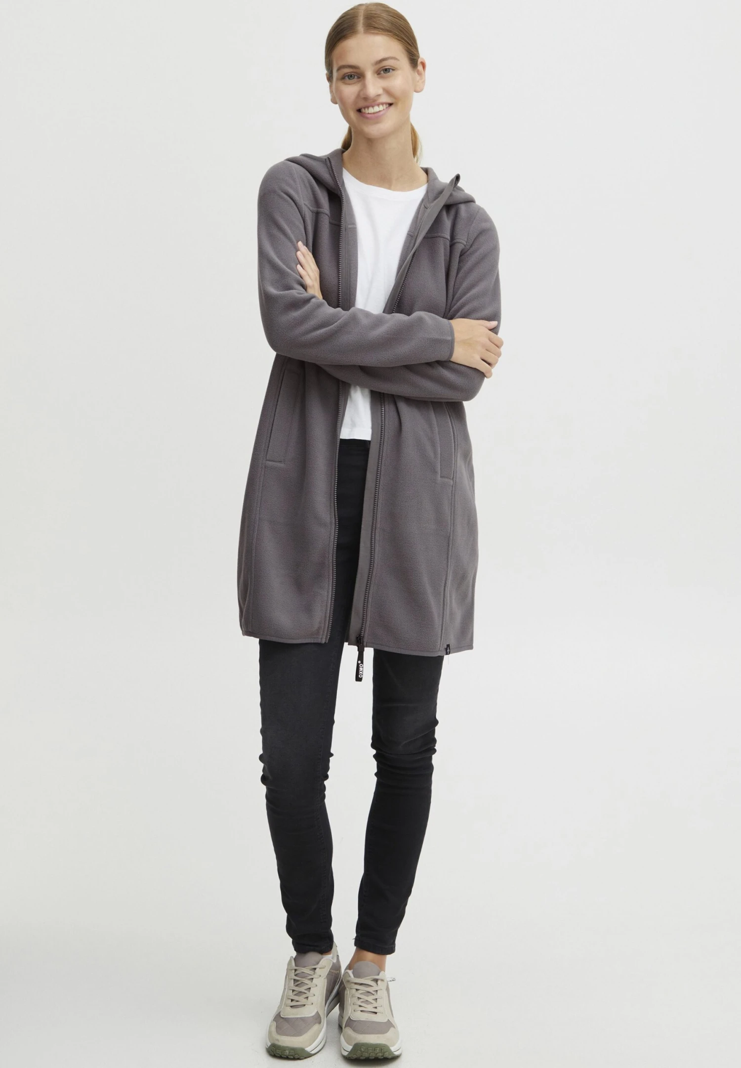 OXMO Oxfine - Forro Polar - Pewter 2 OXMO Oxfine - Forro Polar - Pewter - Imagen 2