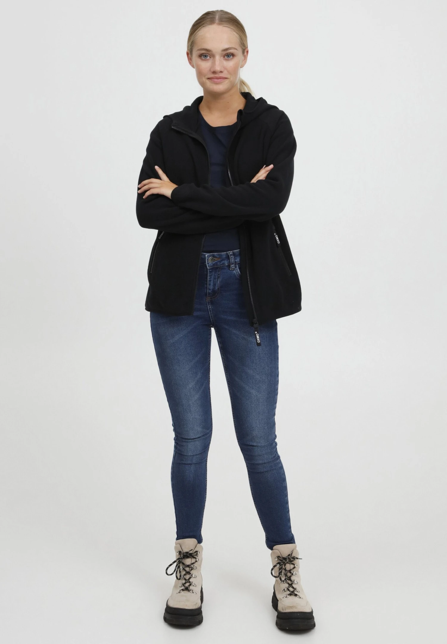 OXMO Oxfinja - Forro Polar - Black 2 OXMO Oxfinja - Forro Polar - Black - Imagen 2