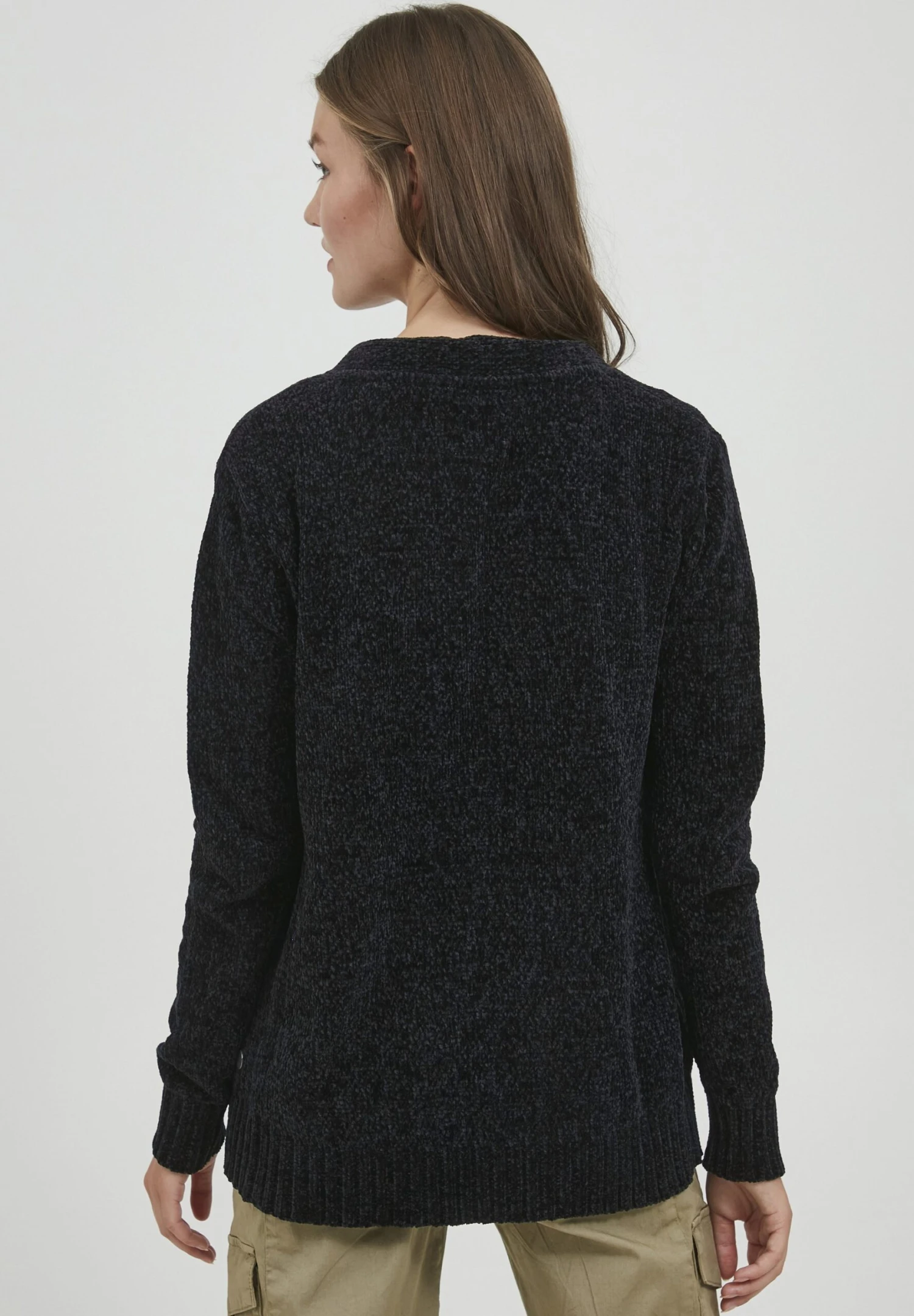 OXMO Oxelisabet - Chaqueta De Punto - Black 3 OXMO Oxelisabet - Chaqueta De Punto - Black - Imagen 3