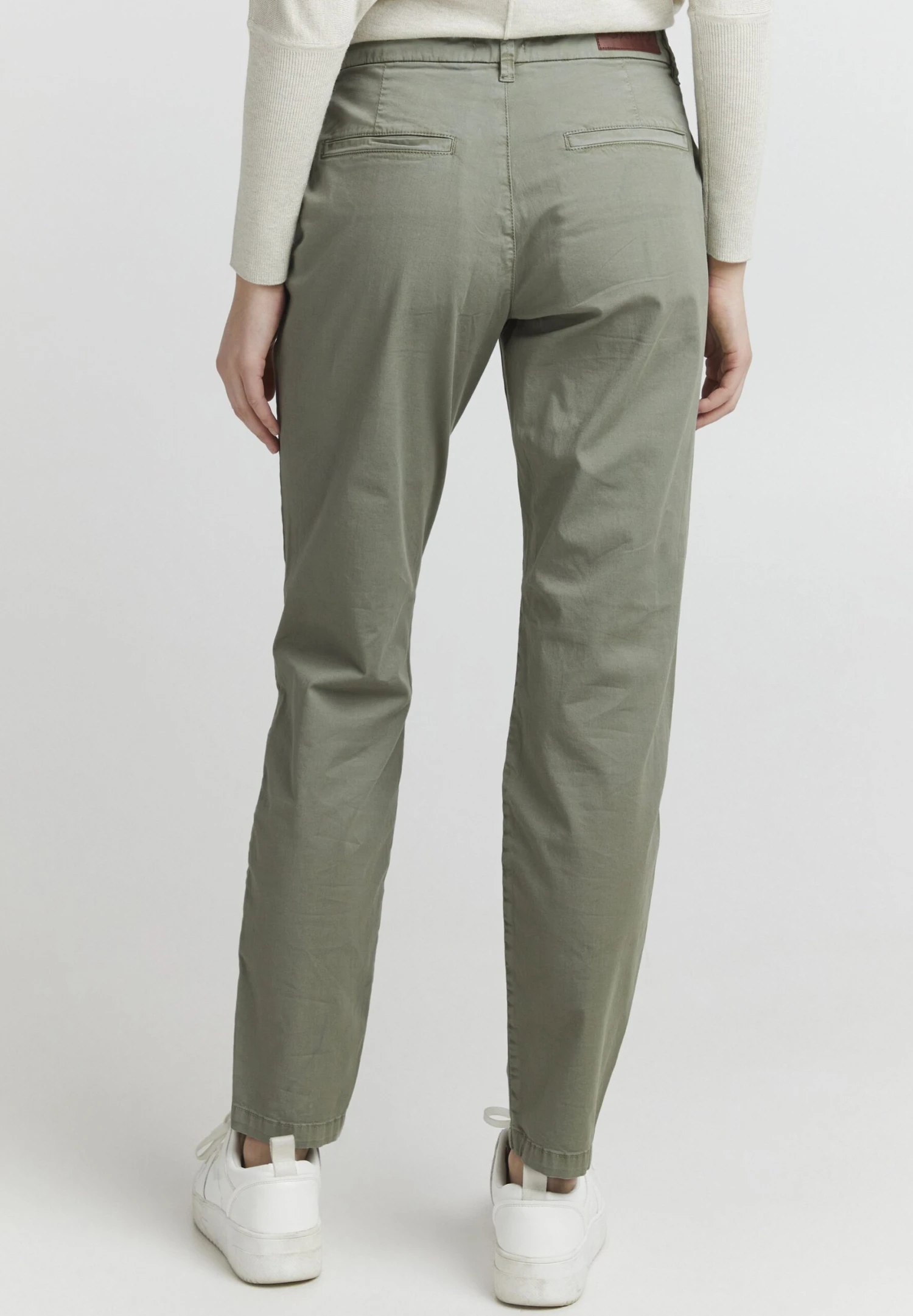 OXMO Chilli - Pantalones Chinos - Seagrass 3 OXMO Chilli - Pantalones Chinos - Seagrass - Imagen 3
