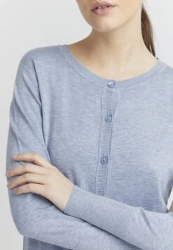 OXMO Chaqueta De Punto - Kentucky Blue Melange -Oxmo 1f93fc0e846d45c5b2ff4407fe4c35c1