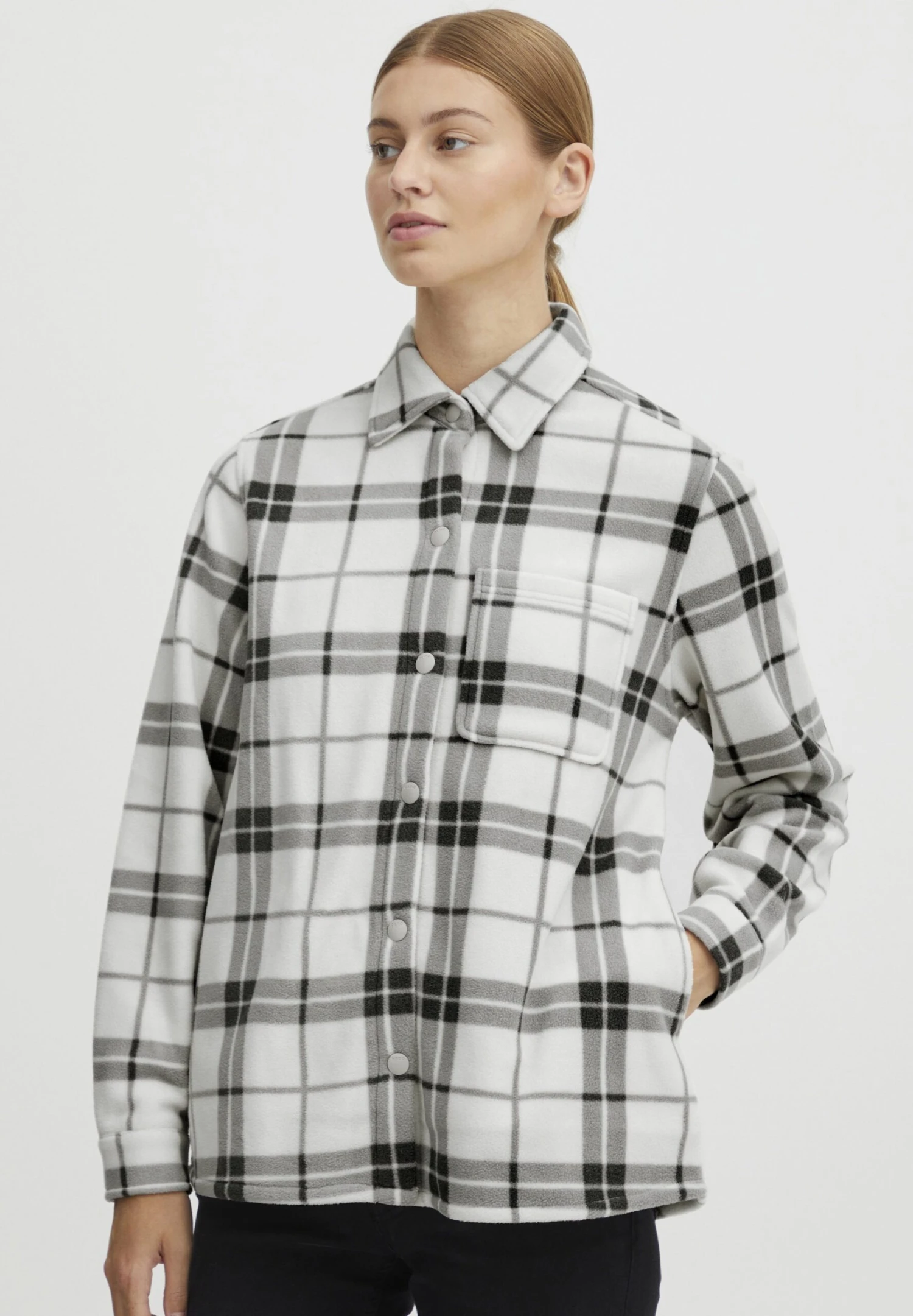 OXMO Oxchia - Forro Polar - Asphalt 1 OXMO Oxchia - Forro Polar - Asphalt