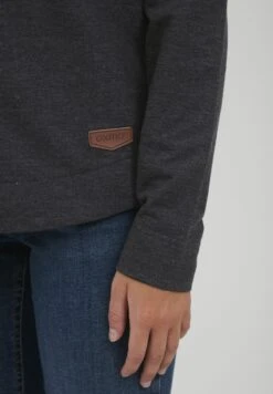 OXMO Oxwanda - Sudadera Con Cremallera - Dar Grey M -Oxmo 2527f9b4393e4500890bd15195a95493