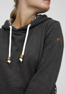 OXMO Oxulrika - Jersey Con Capucha - Dark Grey Melange 9 OXMO Oxulrika - Jersey Con Capucha - Dark Grey Melange -Oxmo 276c4e44f4974e2099ac0750d16b7571