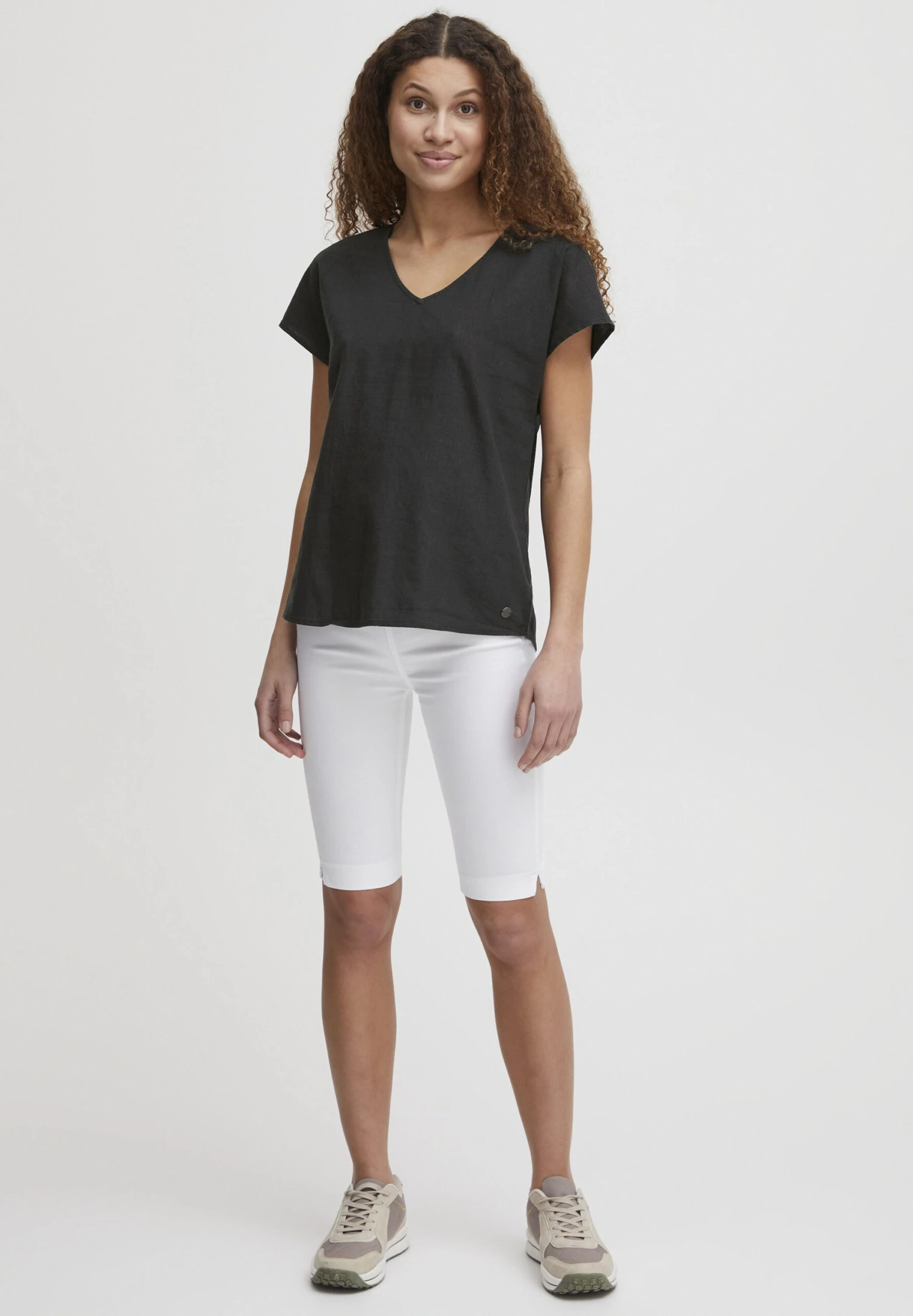 OXMO Sabine - Blusa - Black 2 OXMO Sabine - Blusa - Black - Imagen 2