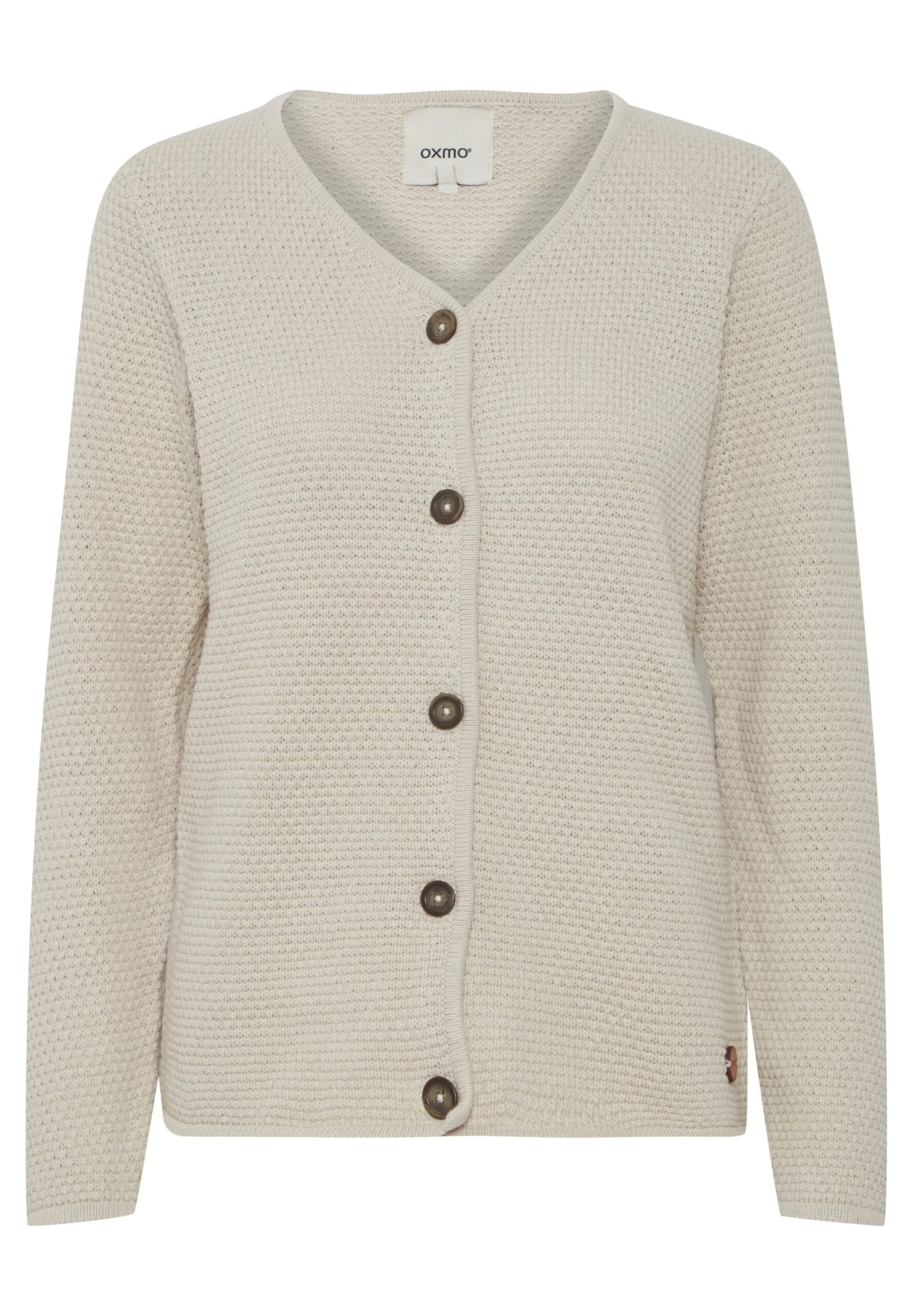 OXMO Oxhelga - Chaqueta De Punto - Oatmeal 6 OXMO Oxhelga - Chaqueta De Punto - Oatmeal - Imagen 6