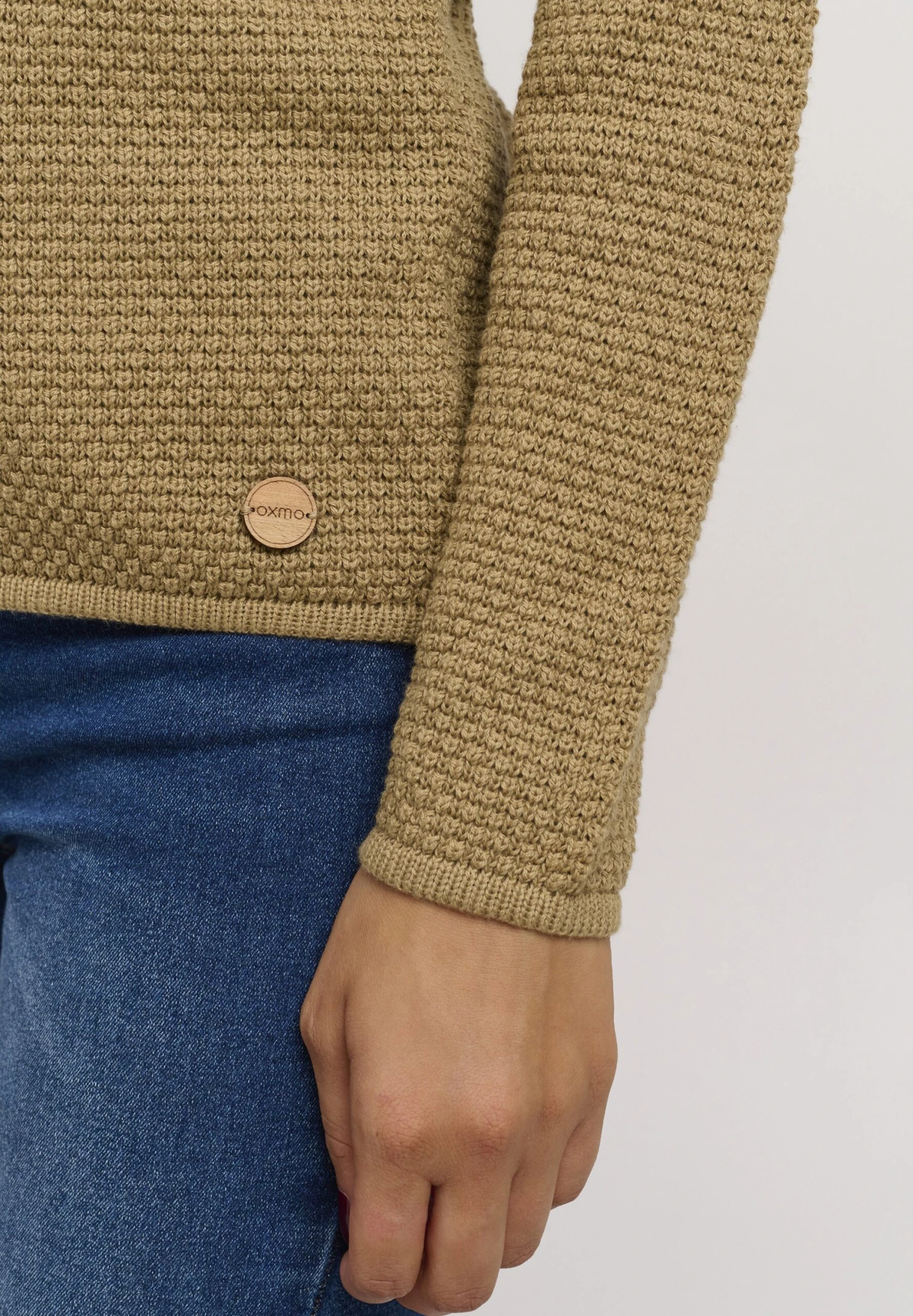 OXMO Oxhanna - Jersey De Punto - Kelp 5 OXMO Oxhanna - Jersey De Punto - Kelp - Imagen 5