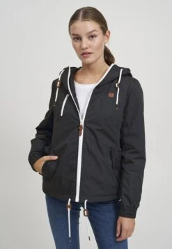OXMO Oxtilda - Chaqueta De Entretiempo - Dark Grey
