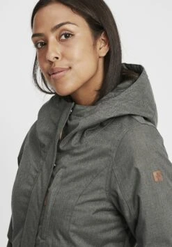 OXMO Oxbella - Parka - Dark Grey -Oxmo 31ffea729a754430908fd78d40f01579