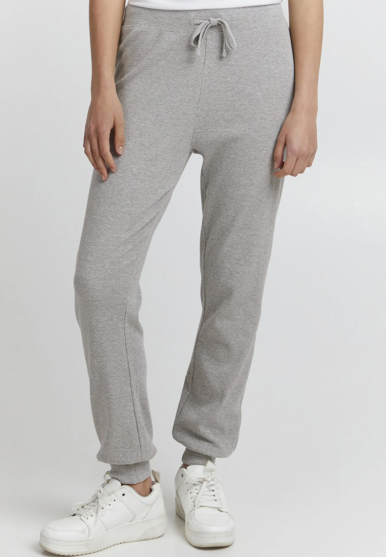 OXMO Liz - Pantalones Deportivos - Light Grey Melange 1 OXMO Liz - Pantalones Deportivos - Light Grey Melange