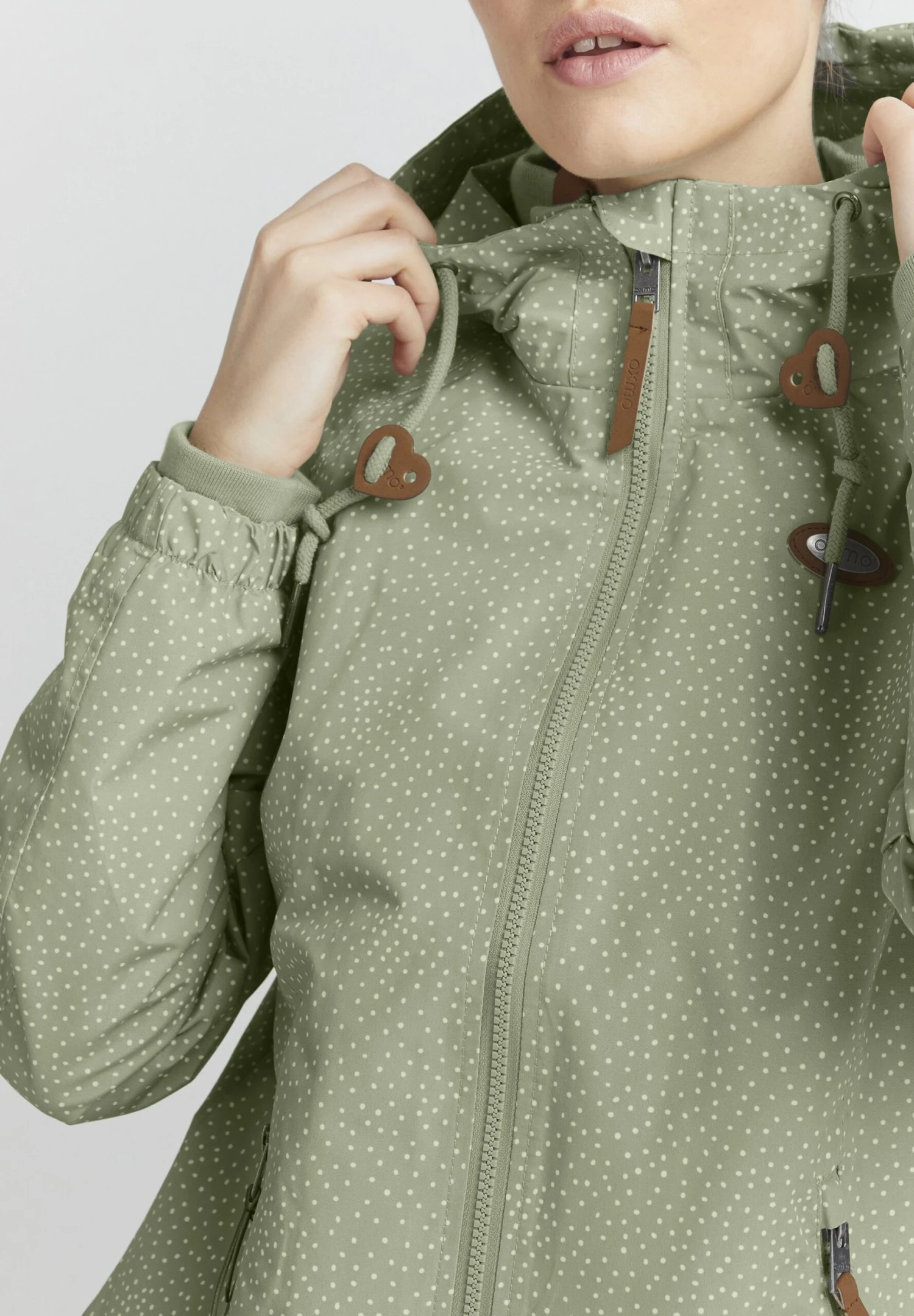 OXMO Tinna - Chaqueta De Entretiempo - Seagrass 4 OXMO Tinna - Chaqueta De Entretiempo - Seagrass - Imagen 4