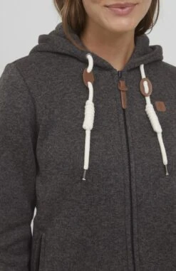 OXMO Oxthory - Sudadera Con Cremallera - True Black 9 OXMO Oxthory - Sudadera Con Cremallera - True Black -Oxmo 34f1350e5e7c4bebb875c42f86d24274