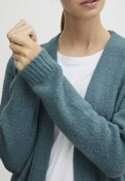 OXMO Oxsally - Chaqueta De Punto - Smoke Blue Melange -Oxmo 365bfcabb4c2400da92b6f44f9f76f28