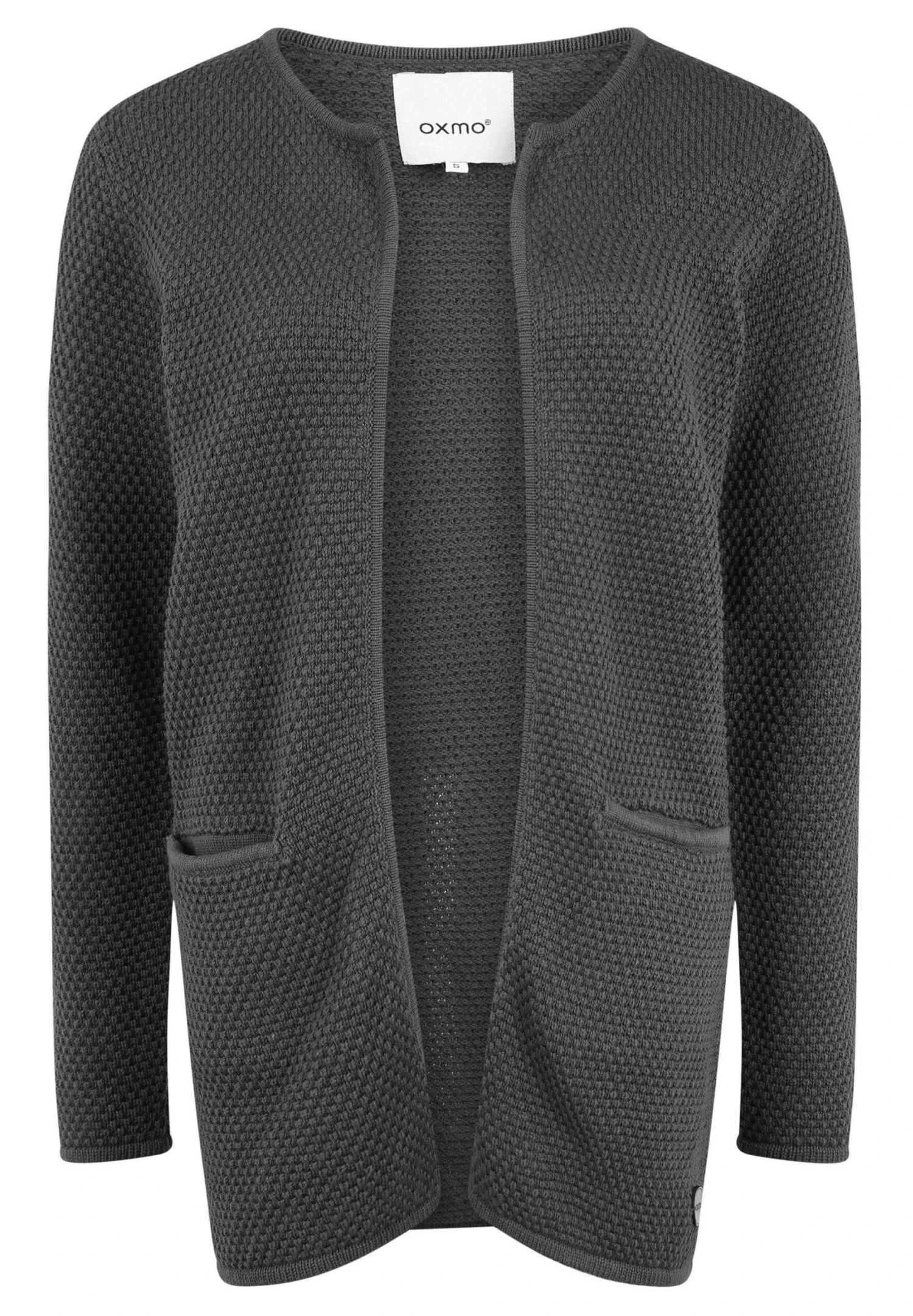 OXMO Oxhilda - Chaqueta De Punto - Pewter 6 OXMO Oxhilda - Chaqueta De Punto - Pewter - Imagen 6