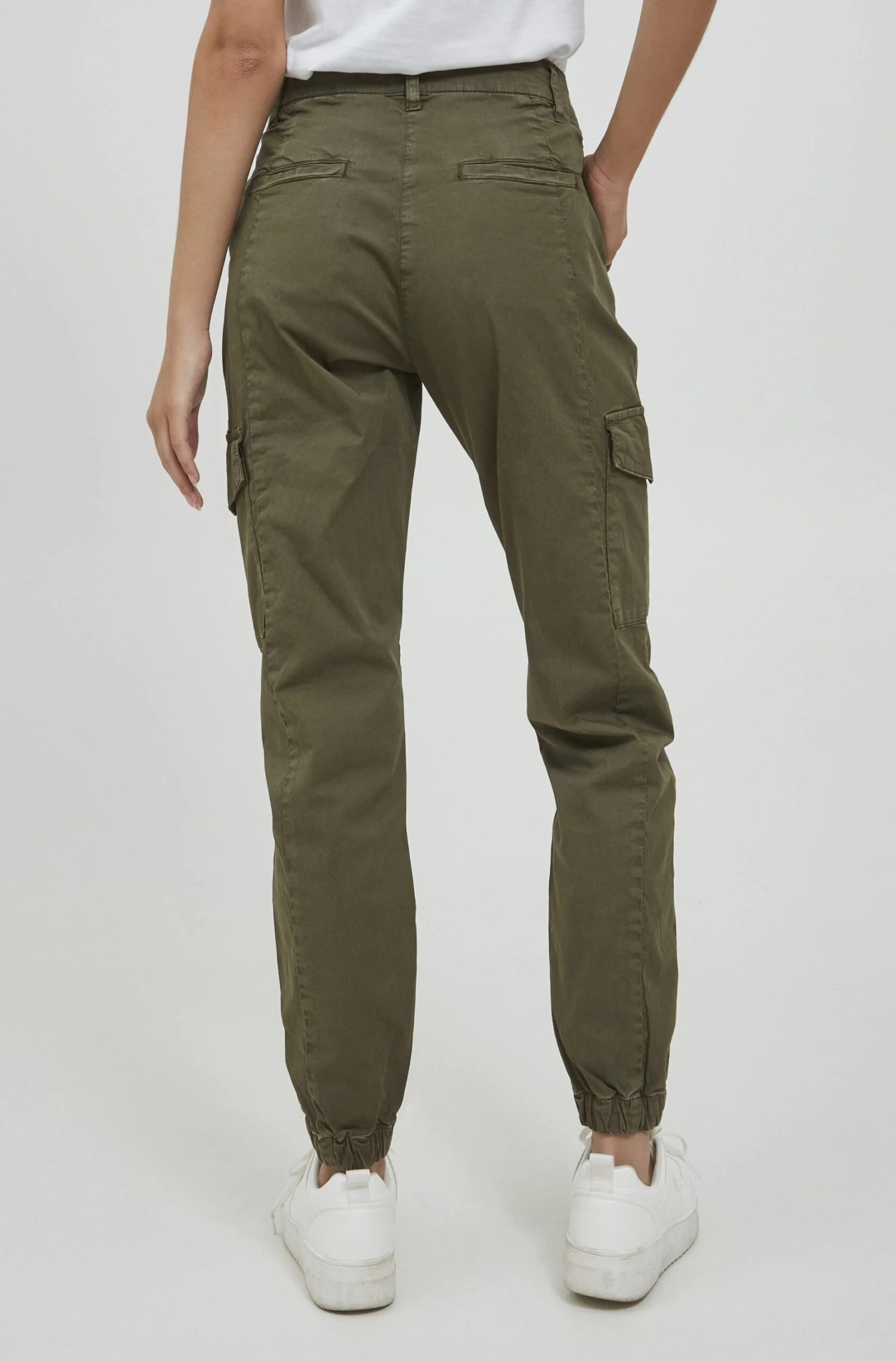 OXMO Oxcoco - Pantalones Cargo - Ivy Green 3 OXMO Oxcoco - Pantalones Cargo - Ivy Green - Imagen 3