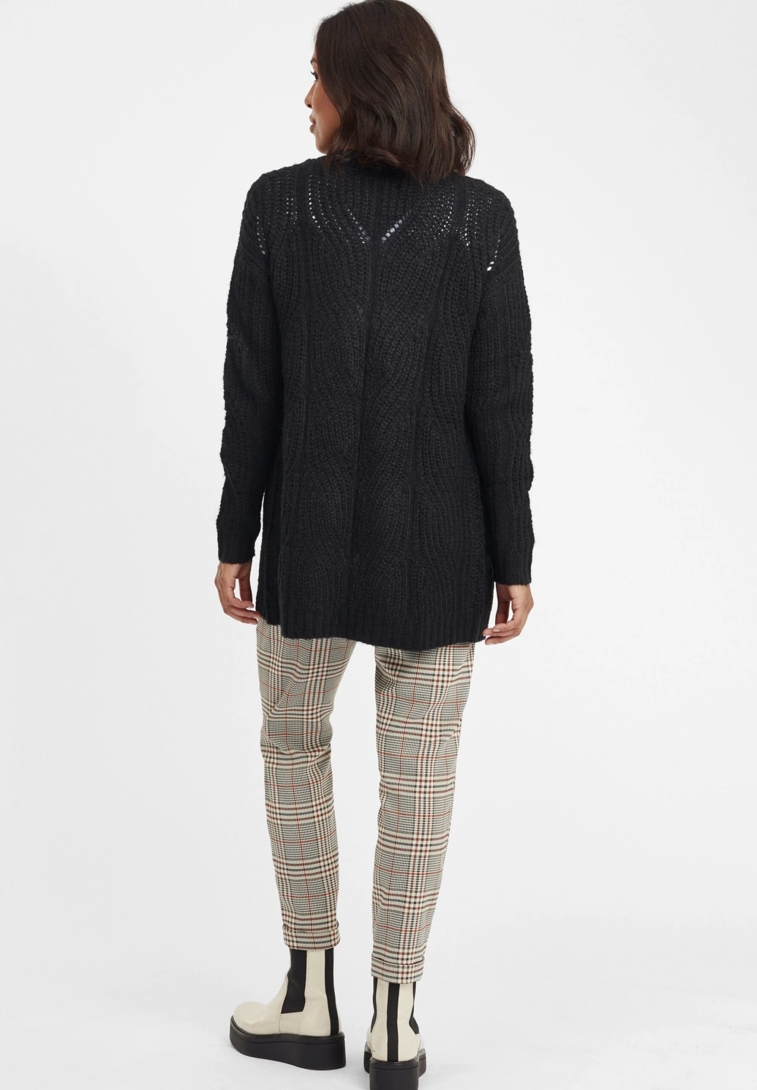 OXMO Oxclea - Chaqueta De Punto - Black 3 OXMO Oxclea - Chaqueta De Punto - Black - Imagen 3