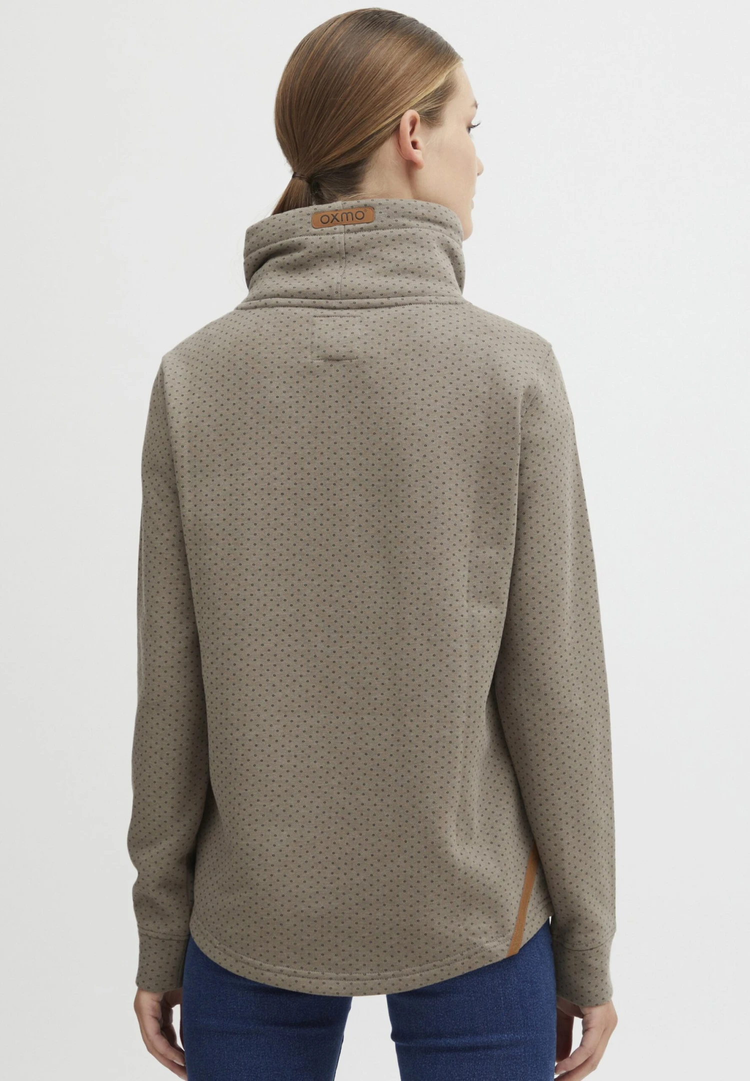 OXMO Tube Sw - Jersey De Punto - Gray Melange 3 OXMO Tube Sw - Jersey De Punto - Gray Melange - Imagen 3