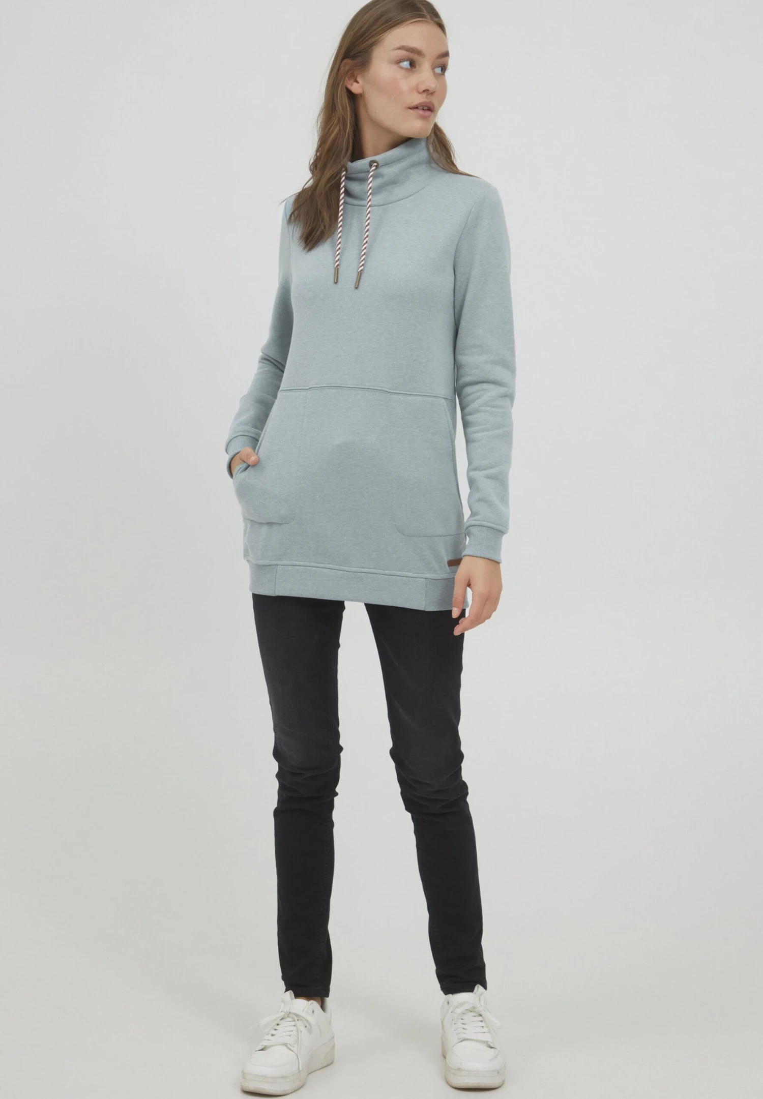 OXMO Oxvilma - Sudadera - Goblin Blue Melange 2 OXMO Oxvilma - Sudadera - Goblin Blue Melange - Imagen 2