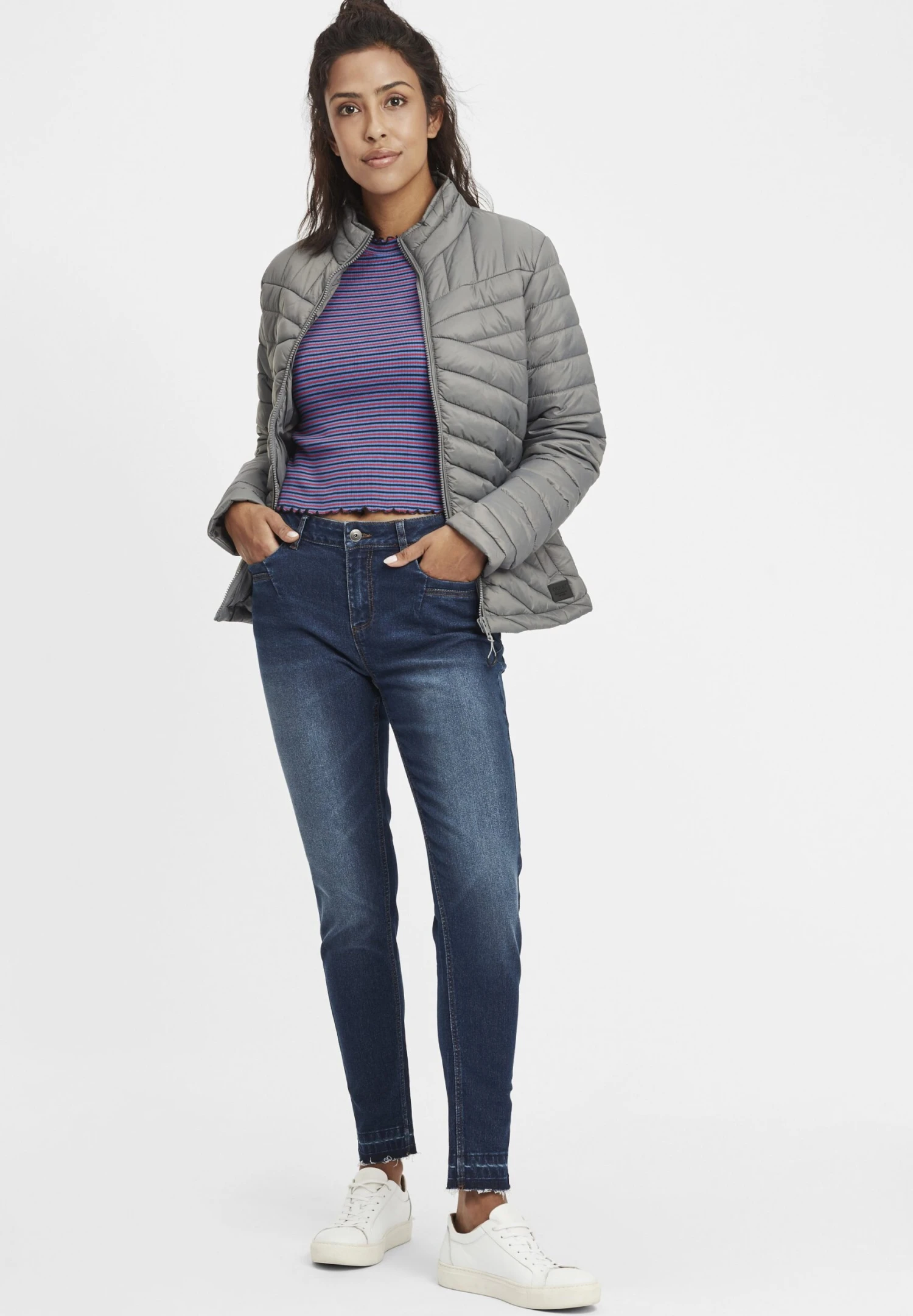 OXMO Oxirabelle - Vaqueros Slim Fit - Dark Ink 2 OXMO Oxirabelle - Vaqueros Slim Fit - Dark Ink - Imagen 2