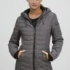 OXMO Oxnelly - Chaqueta De Invierno - Smoked Pearl