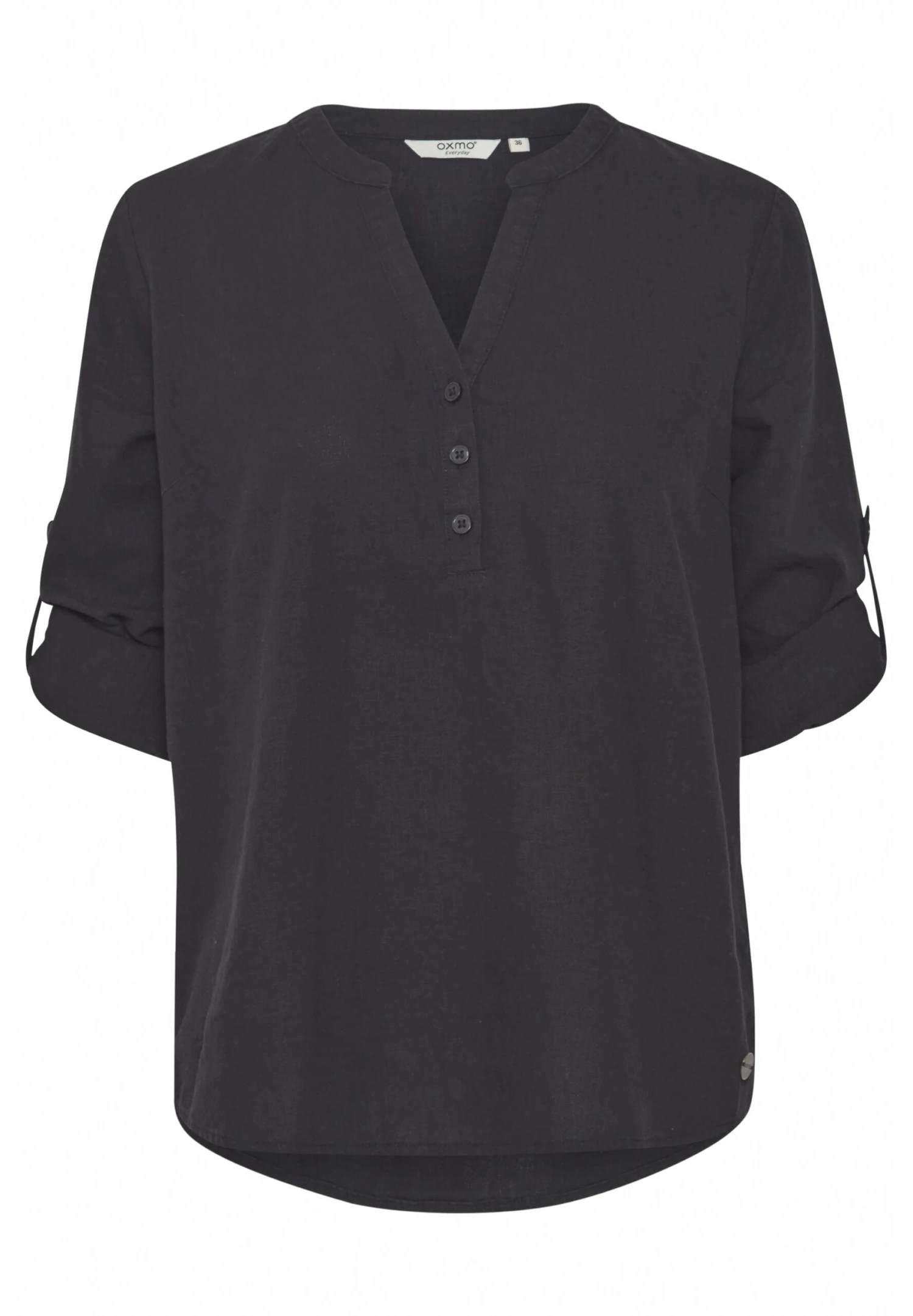 OXMO Oxanja - Blusa - Black 6 OXMO Oxanja - Blusa - Black - Imagen 6