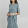 OXMO Brinja - Vestido Ligero - Smoke Blue