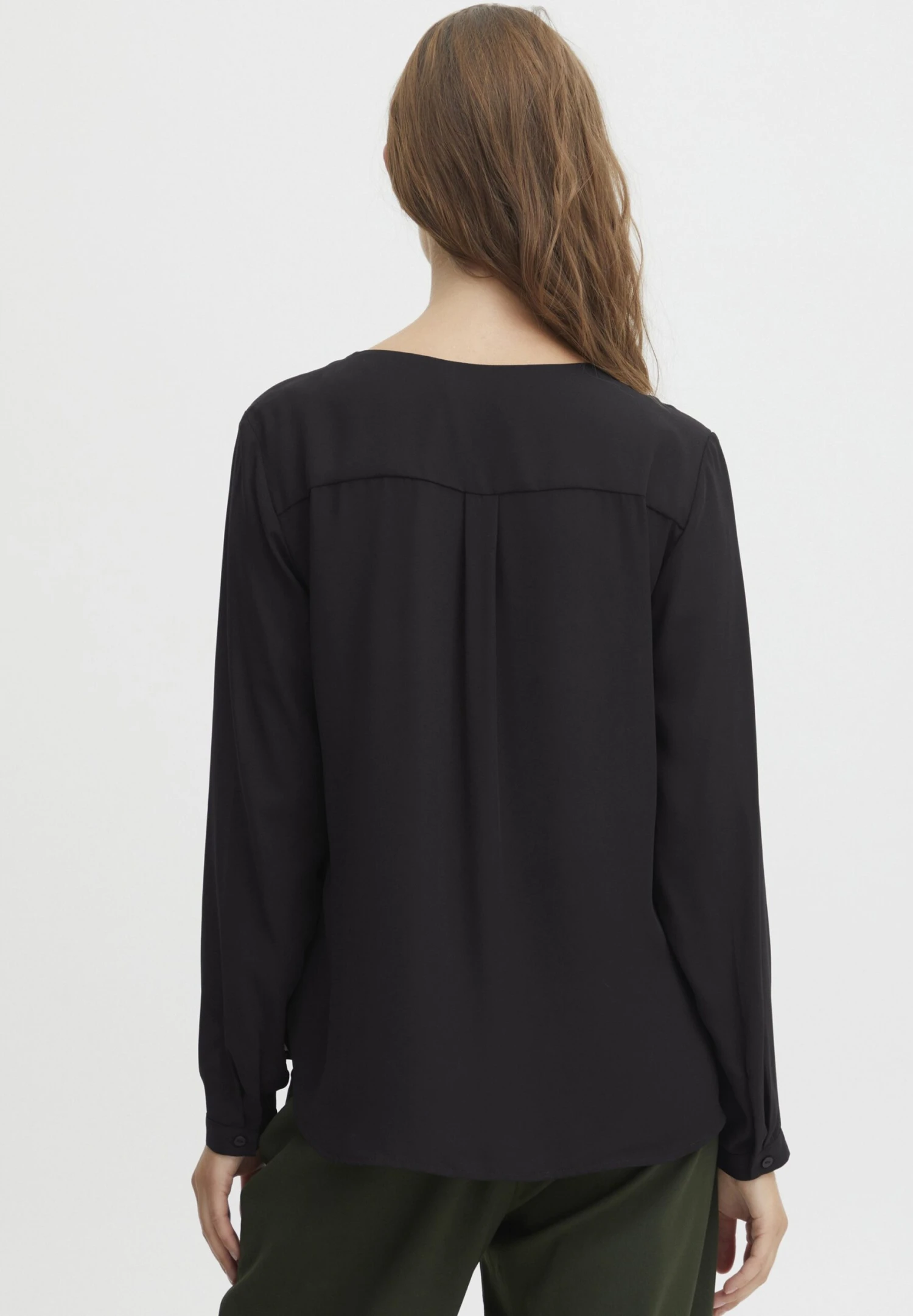 OXMO Oxhally - Blusa - Black 3 OXMO Oxhally - Blusa - Black - Imagen 3