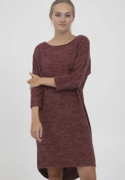 OXMO Oxbinala - Vestido De Punto - Chocolate Truffle Melange