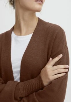 OXMO Oxritiana - Chaqueta De Punto - Brunette Melange 9 OXMO Oxritiana - Chaqueta De Punto - Brunette Melange -Oxmo 4a8c782ebff644c685f547a989d2a36e