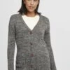 OXMO Oxphilemona - Chaqueta De Punto - Dark Grey