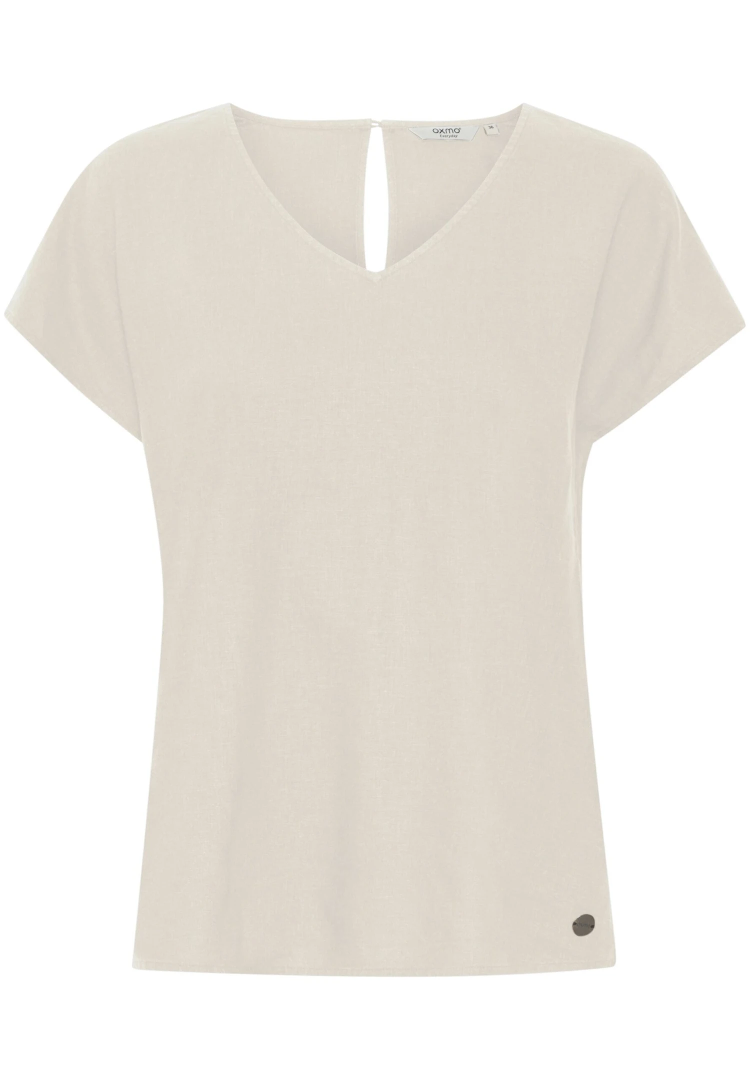 OXMO Sabine - Blusa - Cement 6 OXMO Sabine - Blusa - Cement - Imagen 6